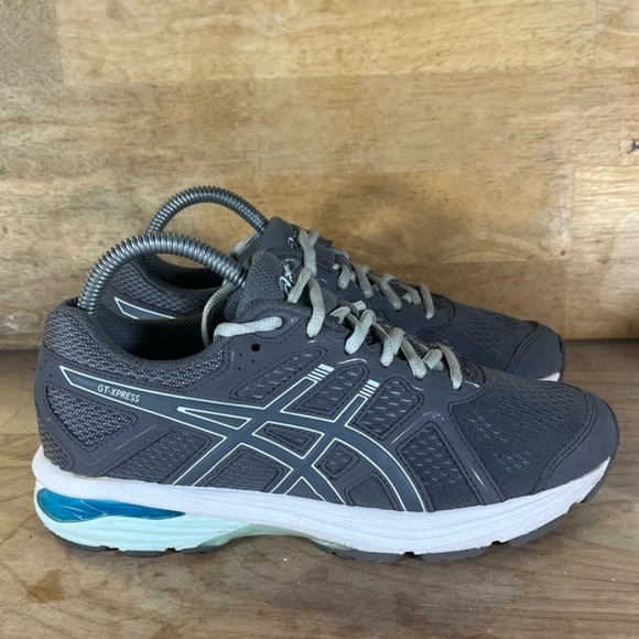 Asics Shoes - ASICS GT-XPRESS Womens Size 7.5 Wide Running Shoes Sneakers Gray 1012A185